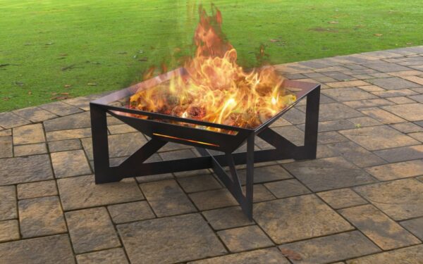 Square (X High) Design Fire Pit