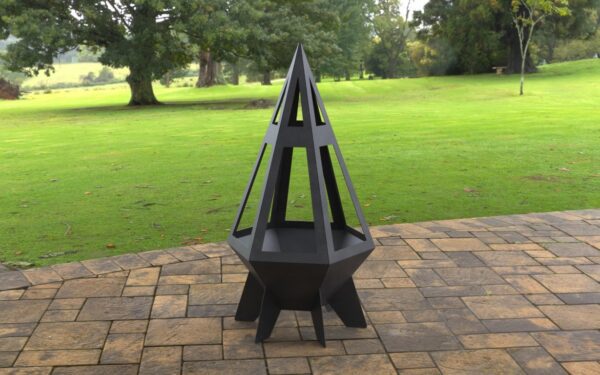 Pyramid (Rocket III) Design Fire Pit